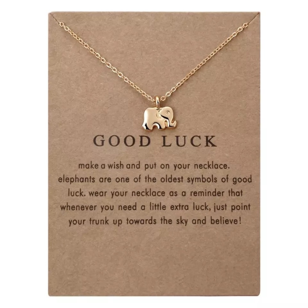 - A New Make a Wish Good Luck Necklace